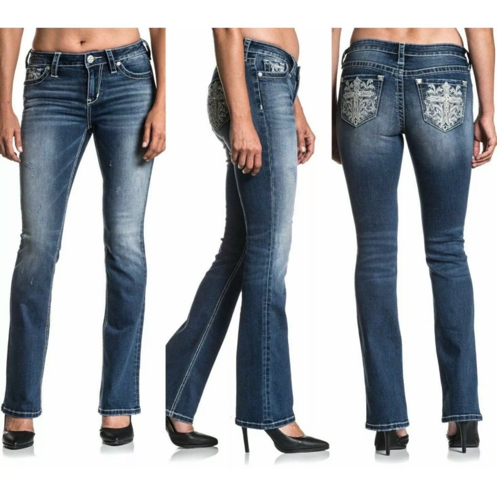 AFFLICTION Women's Denim Jeans JADE STANDARD CALI - Picture 1 of 8